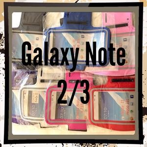 Galaxy Note 2/3 Sport armband pouch/case