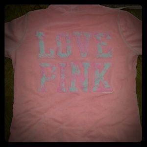 LOVE PINK VICTORIA SECRET ZIP UP