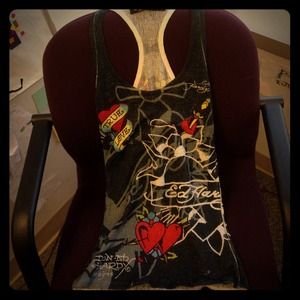🔫🌹authentic ED HARDY Tank🔫🌹BUNDLED