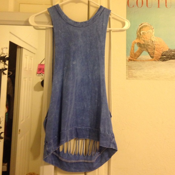 Blue Tank Top