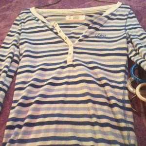 Aeropostale button down 1/2 way long sleeve shirt