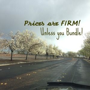 Prices Firm, Unless Bundled!