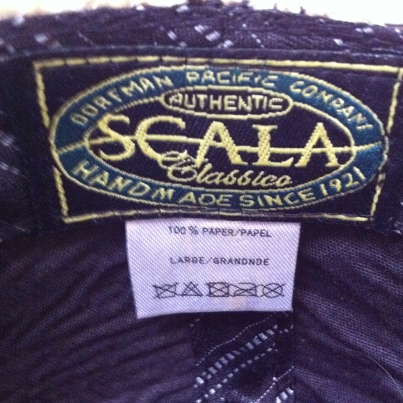 🌹REDUCED🌹Handmade Paper Fedora - Picture 4 of 4