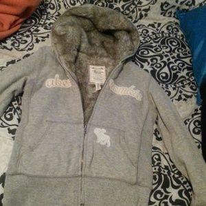 Abercrombie grey jacket