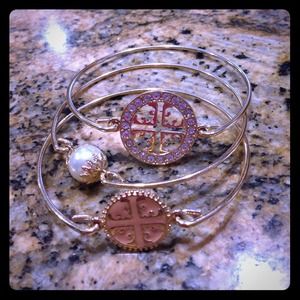 Set of INSPIRED Tory Burch bracelets