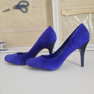 Bluish Purple Pumps New with Box