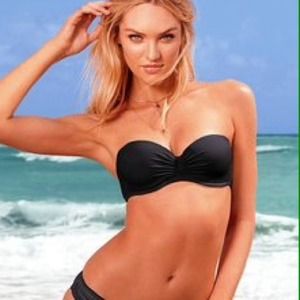 Victoria's Secret sexy push up bandeau bikini 34B