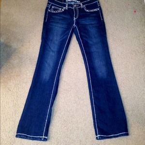 ❗️SOLD❗️LA IDOL JEANS size 9