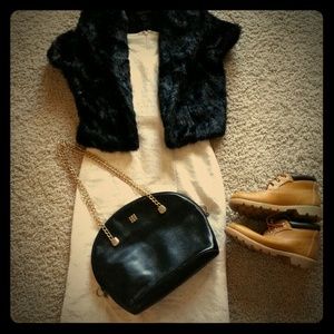 Vintage Givenchy Genuine Leather