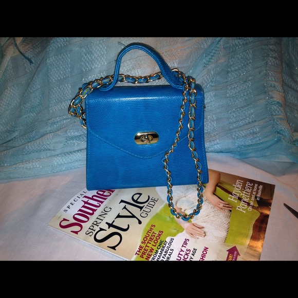 Cute Tianni teal bag clutch purse