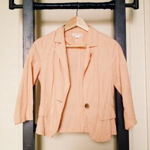 Pink blazer