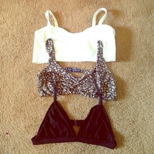 Brandy Melville bralettes