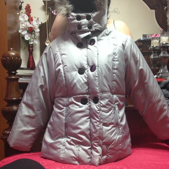 Brand new gray coat size 2x