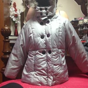 Brand new gray coat size 2x