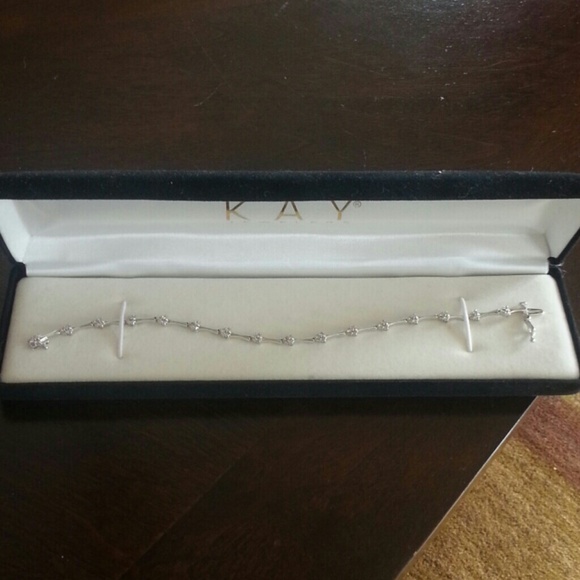 Kay jewelers diamond tennis bracelet