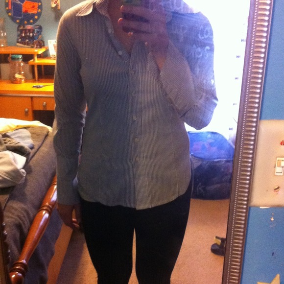 Striped button down - Picture 2 of 3