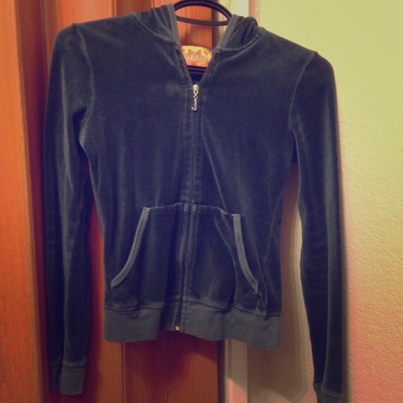 Juicy couture velour hoodie jacket
