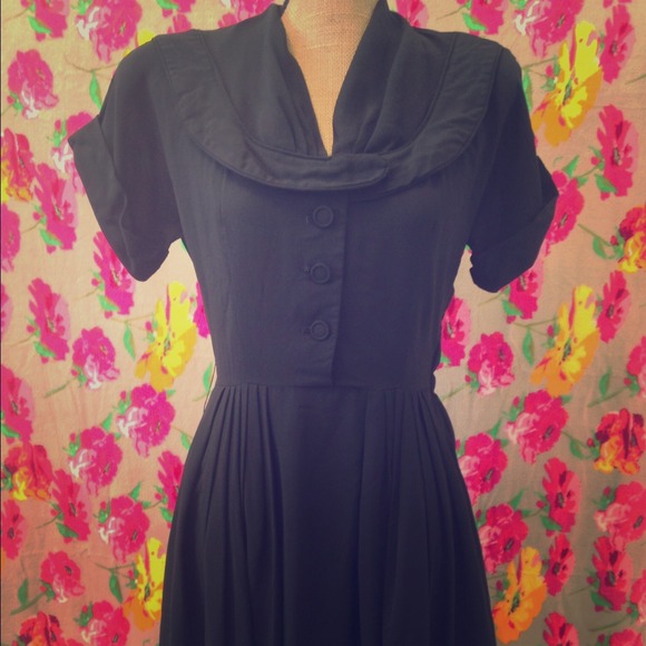 Vintage black dress