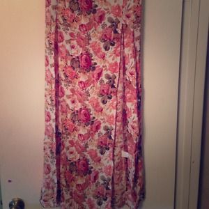 Brandy Melville double slit skirt