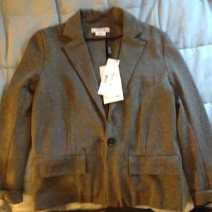 Nwt Lacoste grey lightweight suit jacket sz 34 (2)