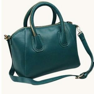 Annette Leather Bag Blue