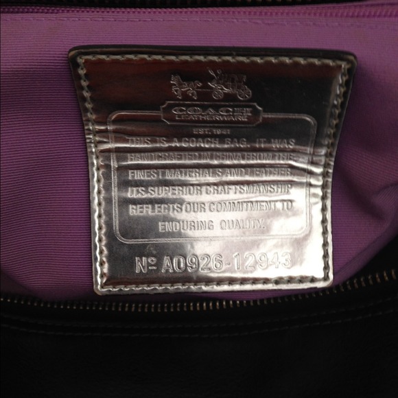 Coach handbag - Picture 3 of 6