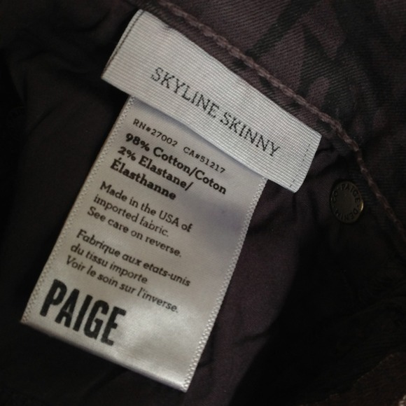 HP x4! 3/6,4/11, 4/20, 5/12 Paige Skyline Skinnies - Picture 2 of 4