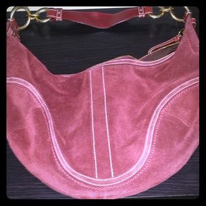 ORIGINAL COACH suade hand bag! Perfect condition!!