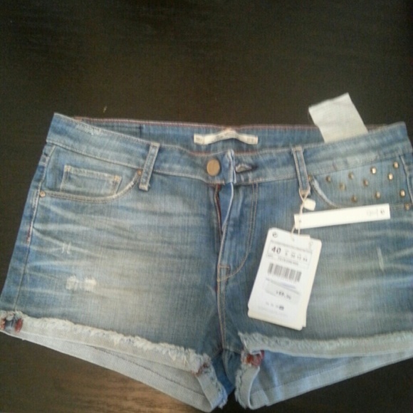 Zara denim shorts