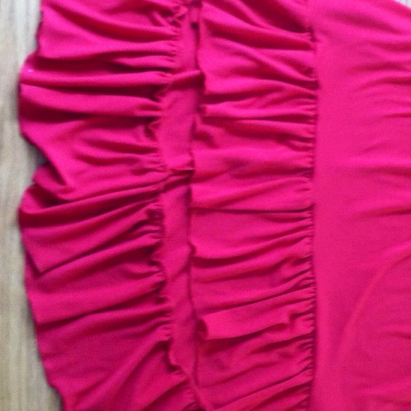 LAST CHANCE!!! Burnt Flower Chevron Hi-lo dress - Picture 4 of 4