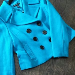 I.N.C. SHORT TURQUOISE JACKET