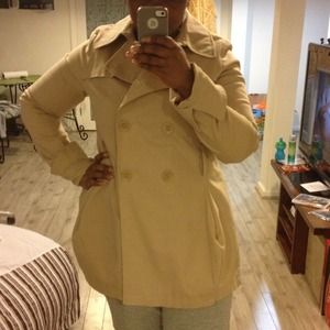 Beige Peacoat