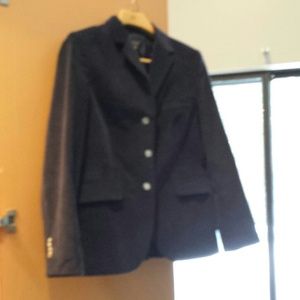 Navy corduroy blazer