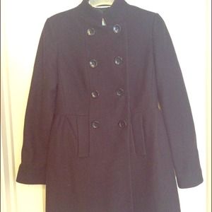 Beautiful black wool coat