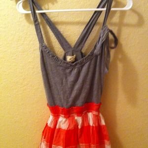 Never worn hollister tank dress !!