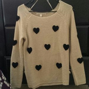 Lauren Conrad Heart Sweater