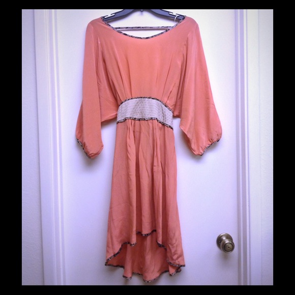 SOLD! Host Pick! 100% Silk asymmetrical dress