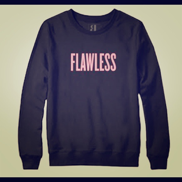 Beyoncé FLAWLESS crew neck sweatshirt.
