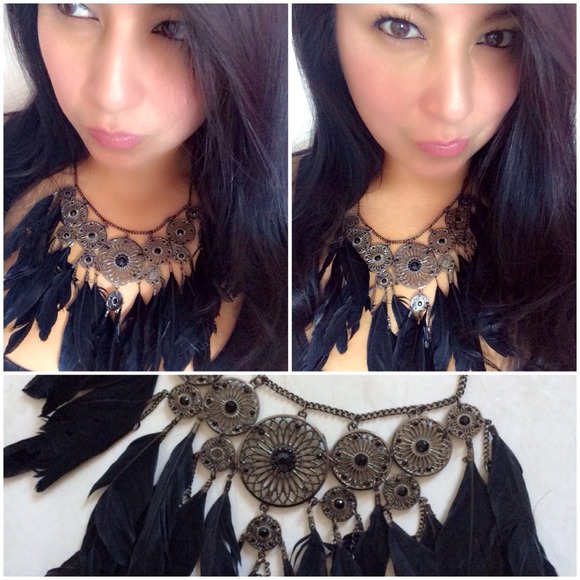 Dream catcher necklace