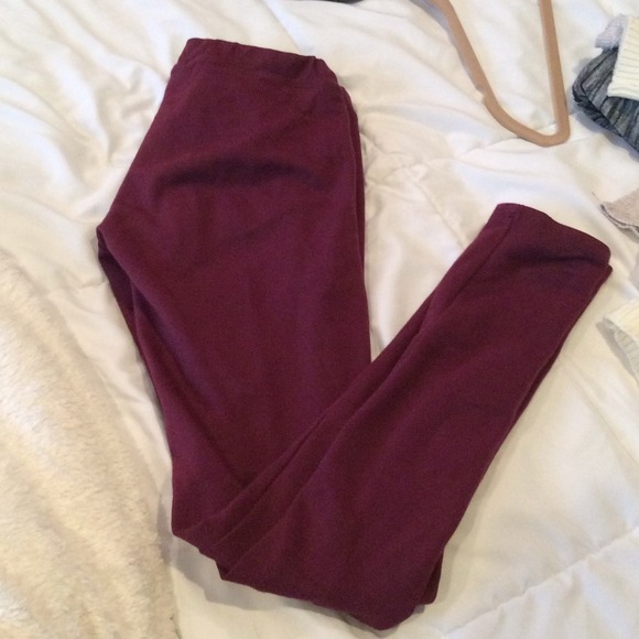 Maroon brandy leggings❤️