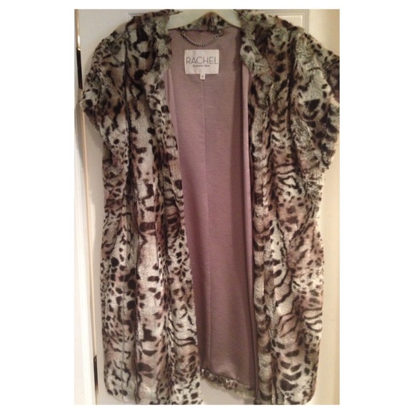 Rachel by Rachel Roy Faux-fur vest