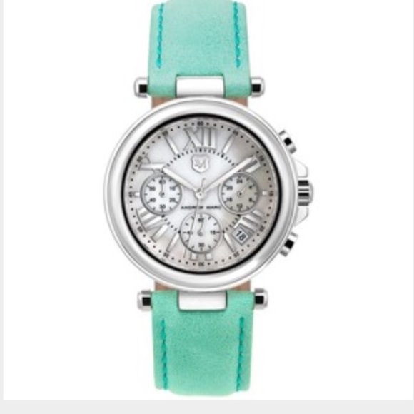 Brand new Andrew Marc mint green watch