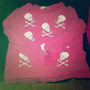 Wildfox skull jumper.