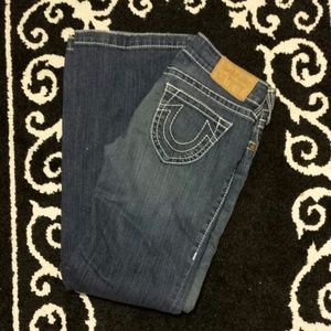 100% authentic true religion flare jeans