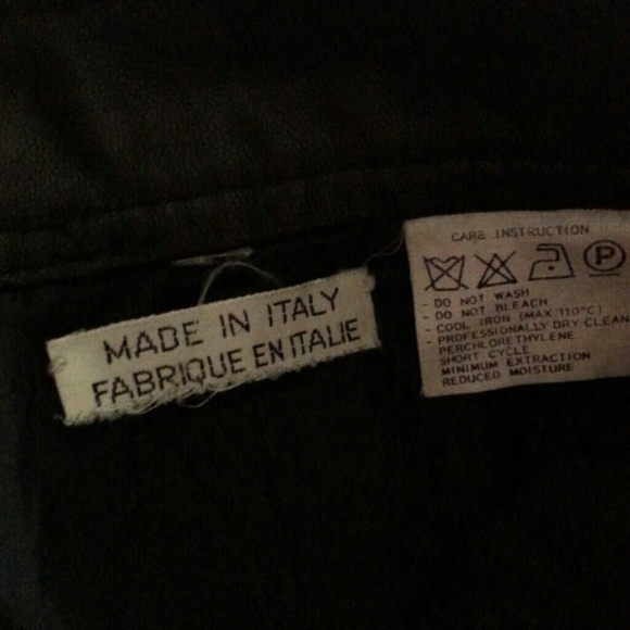 Ungaro Leather Pencil Skirt - Picture 3 of 3