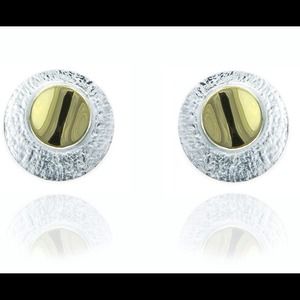 Unique Sterling & 24k Vermeil Earrings