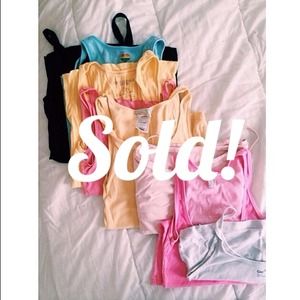 Bundle of assorted (8) camisoles