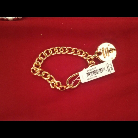 Ralph Lauren white/gold chain