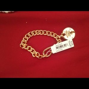 Ralph Lauren white/gold chain