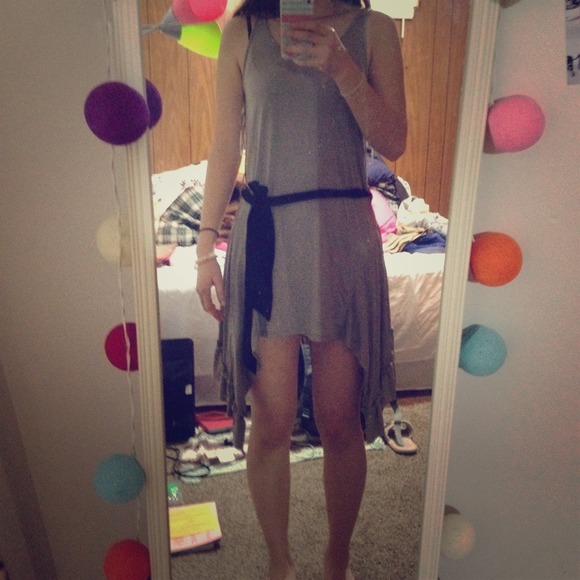 Gray dress